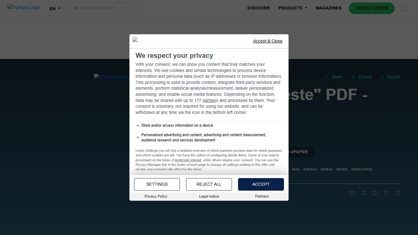 "Del Sudoeste" PDF - Library